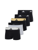 adidas Trunk Active Flex Cotton in schwarz, hellgrau