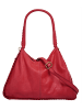 Samantha Look Shopper echt Leder in rot