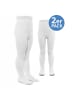 LaLoona Strumpfhose 2er Pack - Weiß - in weiss