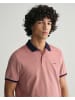 Gant Oxford Piqué Poloshirt in 4 Farben in Rot