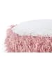 Kayoom Sitzkissen Fellpouf Bobtail in rosa - grau