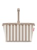 Carrybag Shopper Tasche 48 cm summerstripes coffee