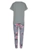 Vivance Active Pyjama in mint-grau
