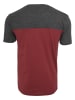 Urban Classics T-Shirts in burgundy/cha/gry