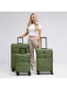 Redolz Essentials 12 THREE SET 4 Rollen Kofferset 3-teilig mit Dehnfalte in olive