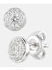 Diamant L'éternel Ohrstecker aus 375 Weißgold mit 0.33 Karat Diamant