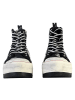 Desigual Hohe Schnür-Sneaker „Crush BN“ Schwarz