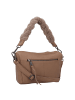 FREDs BRUDER Chinte Schultertasche Leder 28 cm in coffee - cream