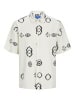 Jack & Jones Kurzarm FreizeitHemd für Herren in uni