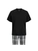 Jack and Jones Loungewear Set JACLUCA SS Tee & Woven Pants Set in Schwarz