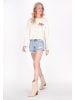 IZIA Women Sweatshirt in cream