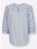 Heine Bluse in hellblau