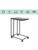 relaxdays Beistelltisch in Schwarz - (B)50 x (H)68 x (T)35 cm