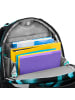 Coocazoo Schulrucksack-Set PORTER "Laser Lights" 3-tlg. in Schwarz/Blau