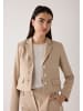 More & More feminines Kurzblazer-Jäckchen in beige