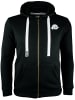 GUGGEN MOUNTAIN Kapuzenpullover Fleece Hoodie in Schwarz