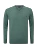 SIR RAYMOND TAILOR Strickpullover Los Angeles in Green Melange