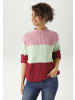 Aniston CASUAL Strickpullover in malve-lindgrün-bordeaux