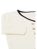 NAEMI Damen Strickjacke in Wollweiss