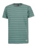 HONESTY RULES T-Shirts " Pin Striped " in sage