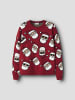 name it Strickpullover in Red Dahlia1