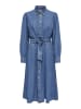 ONLY Jeanskleid in Medium Blue Denim