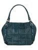 Samantha Look Shopper echt Leder in blau
