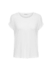 ONLY T-Shirt 1er Pack in Weiß