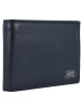Camel Active Japan Geldbörse RFID Schutz Leder 12 cm in schwarz