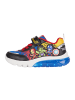 Geox Ciberdron Sneakers mit Klettverschluss für Kinder Schwarz