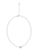 faina Women Necklace in Silver White