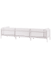 Beliani Gartensofa FERRETTI in Beige - (W) 275 x (H) 68 x (L) 73 cm