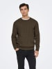 ONLY & SONS Strickpullover in Coffee Bean