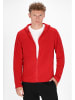 MO Herren Fleecejacke in Rot