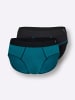 WITT WEIDEN Slip in aquapetrol + schwarz