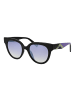 Fila Damen Sonnenbrillen Rund Schwarz