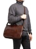 Viola Castellani Umhängetasche in DARK BROWN