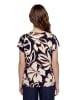 Betty Barclay Printshirt mit Gummizug in Dark Blue/Brown