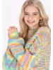 IZIA Damen Pullover in Blau Mehrfarbig