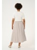 KAFFE curve Rock KCesta A-shape in Feather Gray Melange Pinstripe