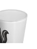 Mr. & Mrs. Panda Schnapsglas Stinktier Blume ohne Spruch in Transparent