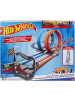 Hot Wheels Zweispurige Looping Rennstrecke gerade Trackteile 2 Autos Maßstab 1:64 5+ GFH85