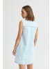 ICHI Denimkleid IHPAMMI Tight fit in LIGHT BLUE BLEACHED
