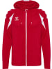 Hummel Trainingsjacke "Core 2.0 Zip Hoodie" in Rot