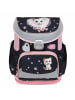 Belmil 4tlg-Set: Schulranzen Set Mini-Fit Cute Kitten in Rosa H36xL28xT19 cm