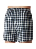 Schiesser Web-Boxershorts 2er Pack in Dunkelblau