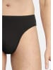 Seidensticker Mini Slip / Unterhose Pur in Schwarz