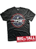 TOP GUN T-Shirt in Schwarz