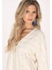 usha FESTIVAL Damen Kleid in Weiss Mehrfarbig