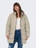 ONLY Carmakoma Plus Size Stepp Mantel Parka CARNEWDOLLY in Beige-2